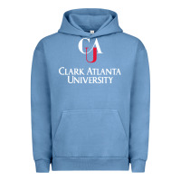 Pigment Pebble Blue clark atlanta university Urban Hoodie - SnappyArt