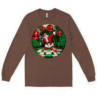 Chestnut Dancing santa Long Sleeve Tee - FaDigitalArtStudio