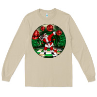 Mushroom Dancing santa Long Sleeve Tee - FaDigitalArtStudio