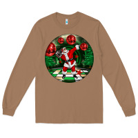 Toasted Coconut Dancing santa Long Sleeve Tee - FaDigitalArtStudio