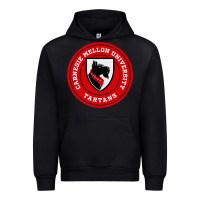 Black carnegie mellon tartans Urban Hoodie - SnappyArt