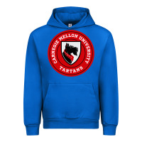 Cobalt carnegie mellon tartans Urban Hoodie - SnappyArt