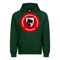 Forest Green carnegie mellon tartans Urban Hoodie - SnappyArt