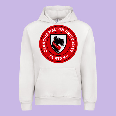 Carnegie Mellon Tartans Urban Hoodie Designed By Snappyart