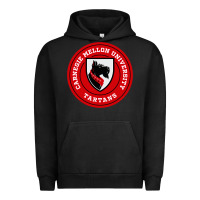 Pigment Black carnegie mellon tartans Urban Hoodie - SnappyArt