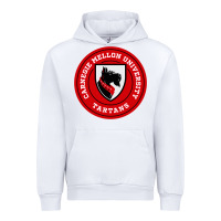 White carnegie mellon tartans Urban Hoodie - SnappyArt
