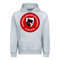 Heather Grey carnegie mellon tartans Urban Hoodie - SnappyArt