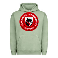 Pigment Oil Green carnegie mellon tartans Urban Hoodie - SnappyArt