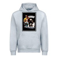 Heather Grey tego calderon Urban Hoodie - SnappyArt