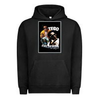Pigment Black tego calderon Urban Hoodie - SnappyArt