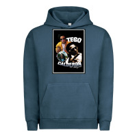 Pigment Midnight Navy tego calderon Urban Hoodie - SnappyArt