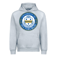 Heather Grey the-university-of-pittsburgh Urban Hoodie - SnappyArt