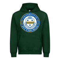 Forest Green the-university-of-pittsburgh Urban Hoodie - SnappyArt