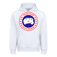 White canada goose Urban Hoodie - SnappyArt