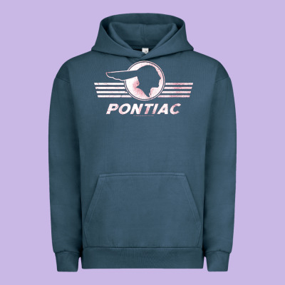 Pontiac Distressed Urban Hoodie Designed By Snappyart