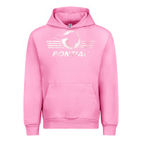 Fuchsia Pink pontiac distressed Urban Hoodie - SnappyArt