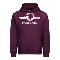 Mauve Wine pontiac distressed Urban Hoodie - SnappyArt