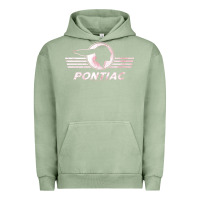 Pigment Oil Green pontiac distressed Urban Hoodie - SnappyArt