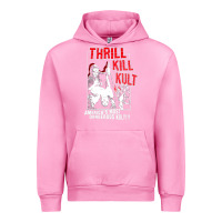 Fuchsia Pink Thrill Kill Kults, Thrill Kill Kults vintage, Thrill Kill Kults art, T Urban Hoodie - SnappyArt