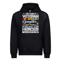 Black VietNam Veteran daughter Most People Never Meet Their Heroes Urban Hoodie - SnappyArt