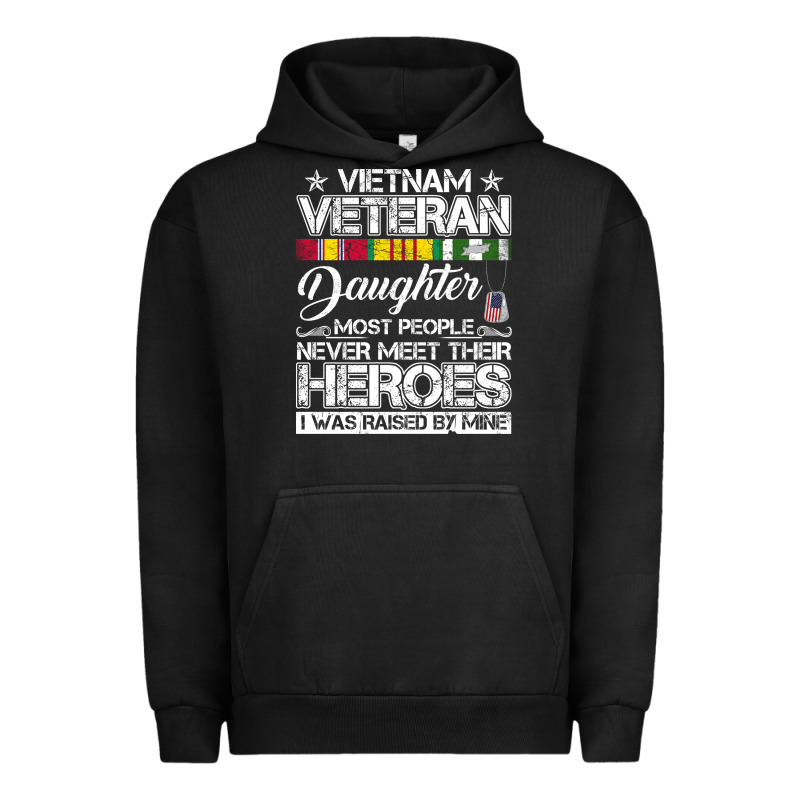 Vietnam Veteran Daughter Most People Never Meet Their Heroes Urban Hoodie by SnappyArt | Teevron