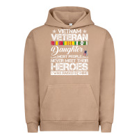 Pigment Burro VietNam Veteran daughter Most People Never Meet Their Heroes Urban Hoodie - SnappyArt