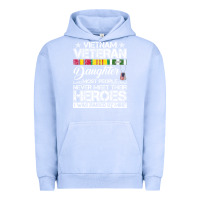 Pigment Grape Ice VietNam Veteran daughter Most People Never Meet Their Heroes Urban Hoodie - SnappyArt