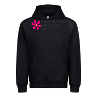 Black i may not know my flowers  t shirt Urban Hoodie - SnappyArt