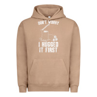 Pigment Burro lumberjack don't worry i hugged it first lumberjack wood cutter logger Urban Hoodie - SnappyArt