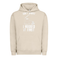 Pigment French Oak lumberjack don't worry i hugged it first lumberjack wood cutter logger Urban Hoodie - SnappyArt