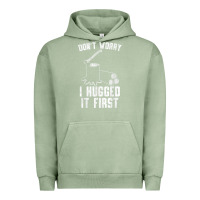 Pigment Oil Green lumberjack don't worry i hugged it first lumberjack wood cutter logger Urban Hoodie - SnappyArt
