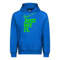 Cobalt Just Hit It Cannabis Weed Vintage Retro Design for Weed Lover Urban Hoodie - SnappyArt