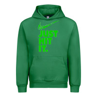 Emerald Just Hit It Cannabis Weed Vintage Retro Design for Weed Lover Urban Hoodie - SnappyArt