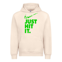 Sandshell Just Hit It Cannabis Weed Vintage Retro Design for Weed Lover Urban Hoodie - SnappyArt