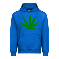 Cobalt Weed Urban Hoodie - SnappyArt