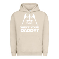 Pigment French Oak darth vader who's your daddy Urban Hoodie - SnappyArt