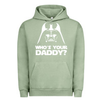 Pigment Oil Green darth vader who's your daddy Urban Hoodie - SnappyArt