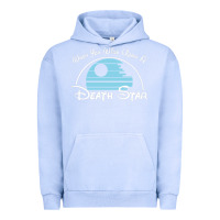 Pigment Grape Ice when you wish upon a death star Urban Hoodie - SnappyArt