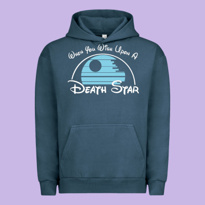 When You Wish Upon A Death Star Urban Hoodie Designed By Snappyart