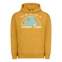 Pigment Peanut Butter when you wish upon a death star Urban Hoodie - SnappyArt