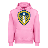 Fuchsia Pink leeds-fc Urban Hoodie - SnappyArt
