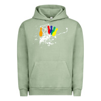 Pigment Oil Green awana games Urban Hoodie - SnappyArt