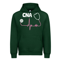 Forest Green cna nurse t shirt Urban Hoodie - SnappyArt