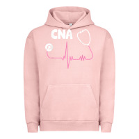 Pigment Salmon cna nurse t shirt Urban Hoodie - SnappyArt
