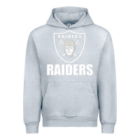 Heather Grey raiders Urban Hoodie - SnappyArt