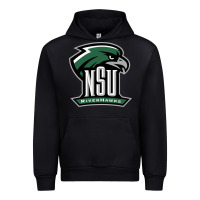 Black northeastern state riverhawks Urban Hoodie - SnappyArt