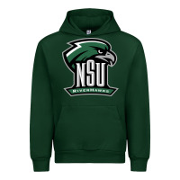 Forest Green northeastern state riverhawks Urban Hoodie - SnappyArt
