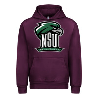 Mauve Wine northeastern state riverhawks Urban Hoodie - SnappyArt