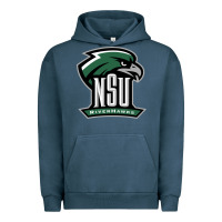Pigment Midnight Navy northeastern state riverhawks Urban Hoodie - SnappyArt