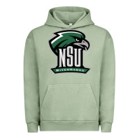 Pigment Oil Green northeastern state riverhawks Urban Hoodie - SnappyArt